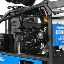 Load image into Gallery viewer, MechMaxx 4000 PSI 4 GPM KOHLER E-Start Engine Hot Water Pressure Washer Skid Mounted with 245 Gal Tank,  HPW40KBT
