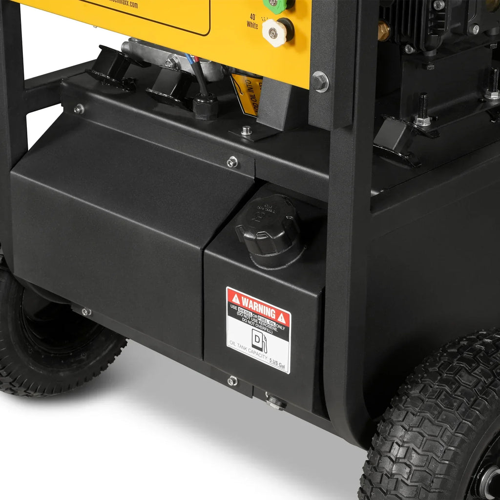 MechMaxx 4000 PSI 4 GPM ZONSEN E-Start Engine Hot Water Pressure Washer with Hose Reel,  HPW40D