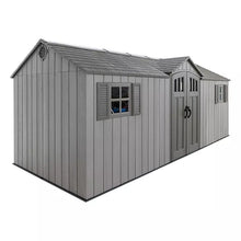 Load image into Gallery viewer, Lifetime 20 Ft. X 8 Ft. Outdoor Storage Shed
