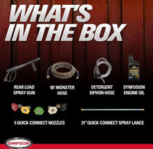 Load image into Gallery viewer, SIMPSON 4400 PSI 4.0 GPM Gas Pressure Washer with Honda GX390 Engine, Heavy-Duty Industrial Cold Water Power Washer IS61028