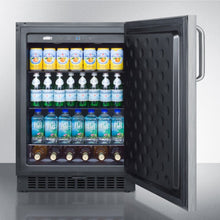 Load image into Gallery viewer, Summit | 24" 4.6 Cu. Ft. Stainless Steel Wrapped Outdoor Refrigerator