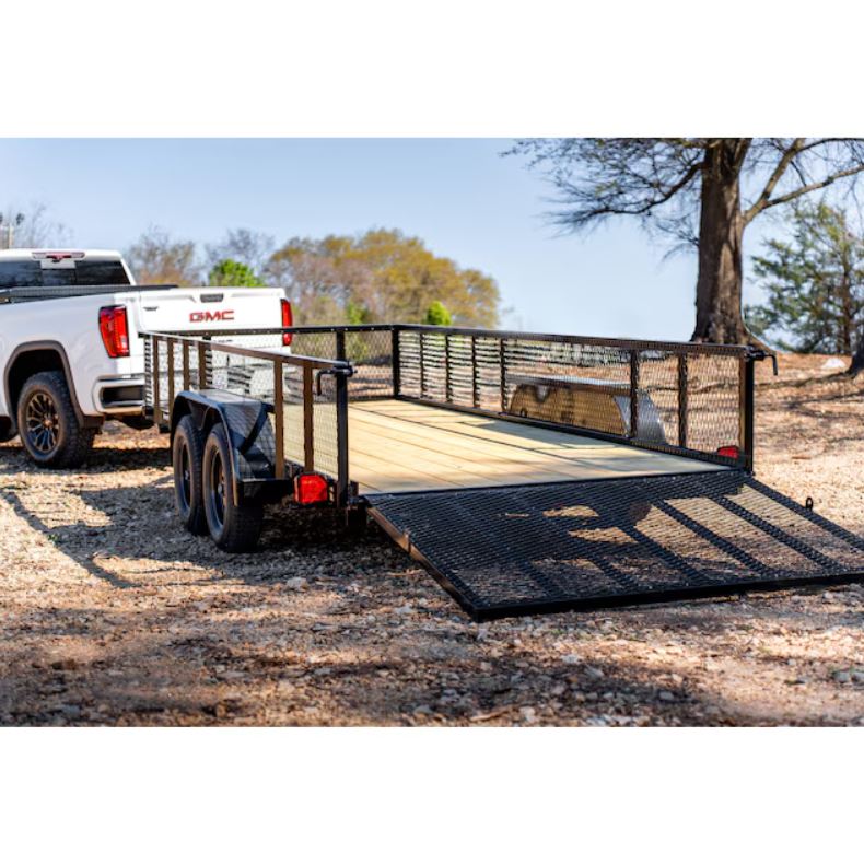 7 X 14 Carry-On ATV Trailer with Gate Ramps