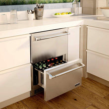 Load image into Gallery viewer, Lynx | 24" 5.0 Cu. Ft. Double Drawer Refrigerator