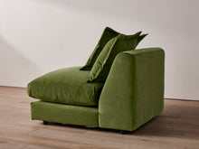Load image into Gallery viewer, Wodge Armless Love Seat - Loveseat - Twill - Whipped Cream - White