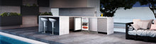 Load image into Gallery viewer, U-Line | 15” 3.1 Cu. Ft. Outdoor Rated Stainless Steel Solid Door Refrigerator with Lock