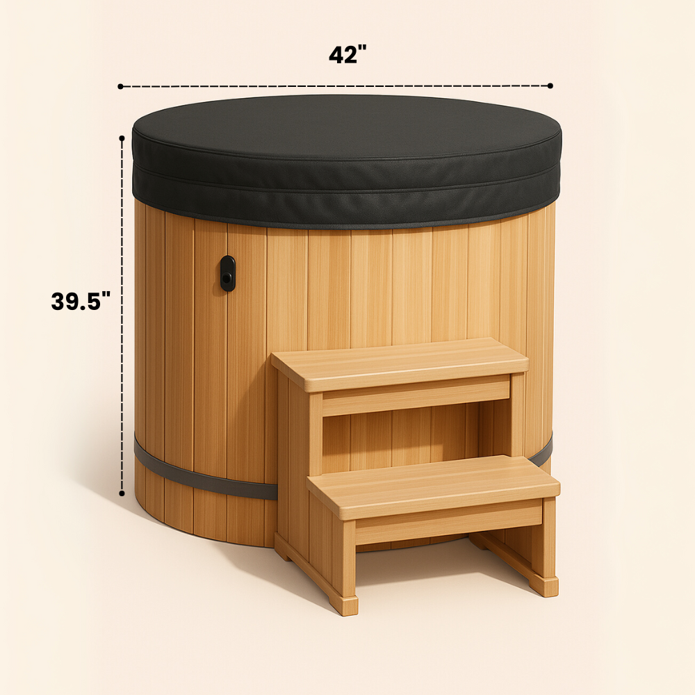 Barrel Cold Plunges - Stainless