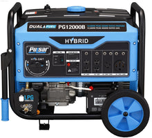 Load image into Gallery viewer, Pulsar 12000 Watt Generator - Dual Fuel Portable with Electric Start and Switch &amp; Go Technology - PowerGen USA