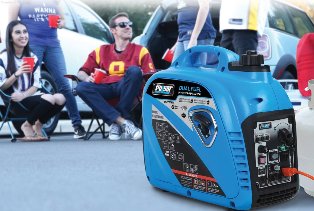 Pulsar PG2200BiS-DUAL-Fuel Inverter 2200W Generator RATED 1800W, Carb Approved
