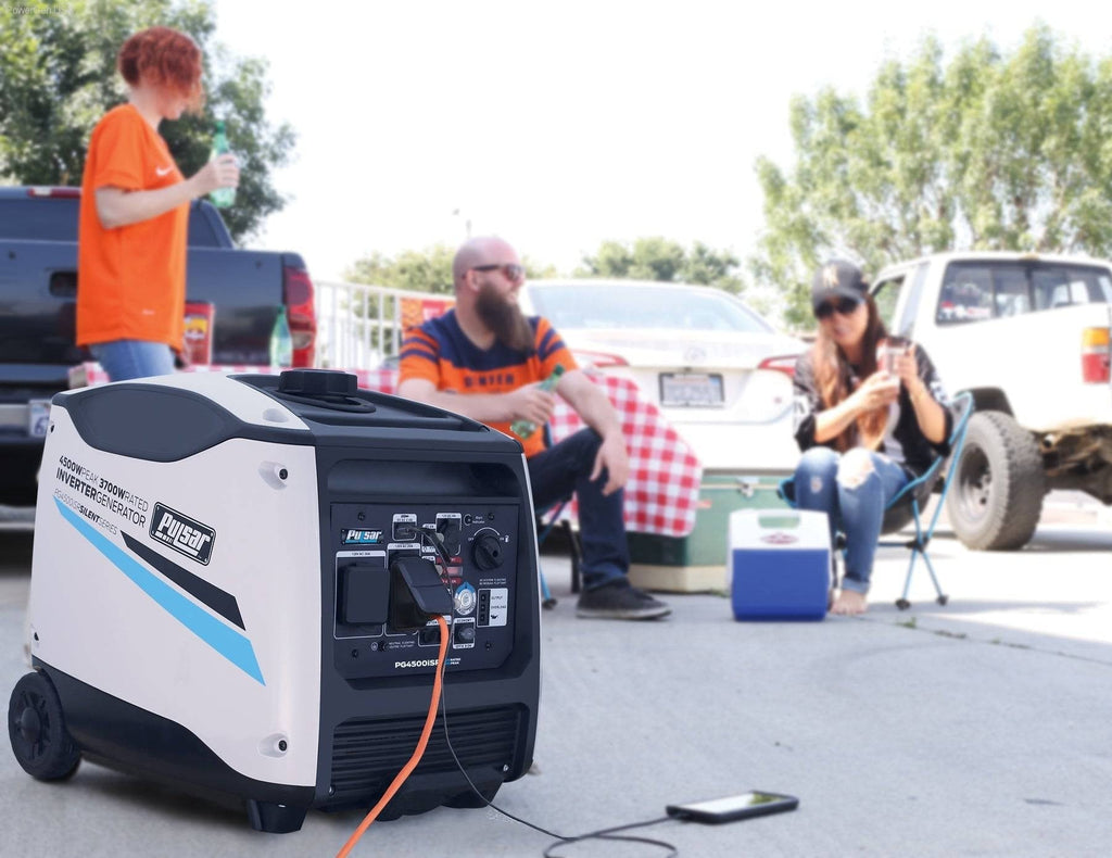 Pulsar PG4500iSR Inverter 4500W Generator, RATED 3700W | Gas Generators