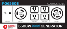Load image into Gallery viewer, Pulsar PG6580E-6580W Generator RATED 5500W Carb Approved