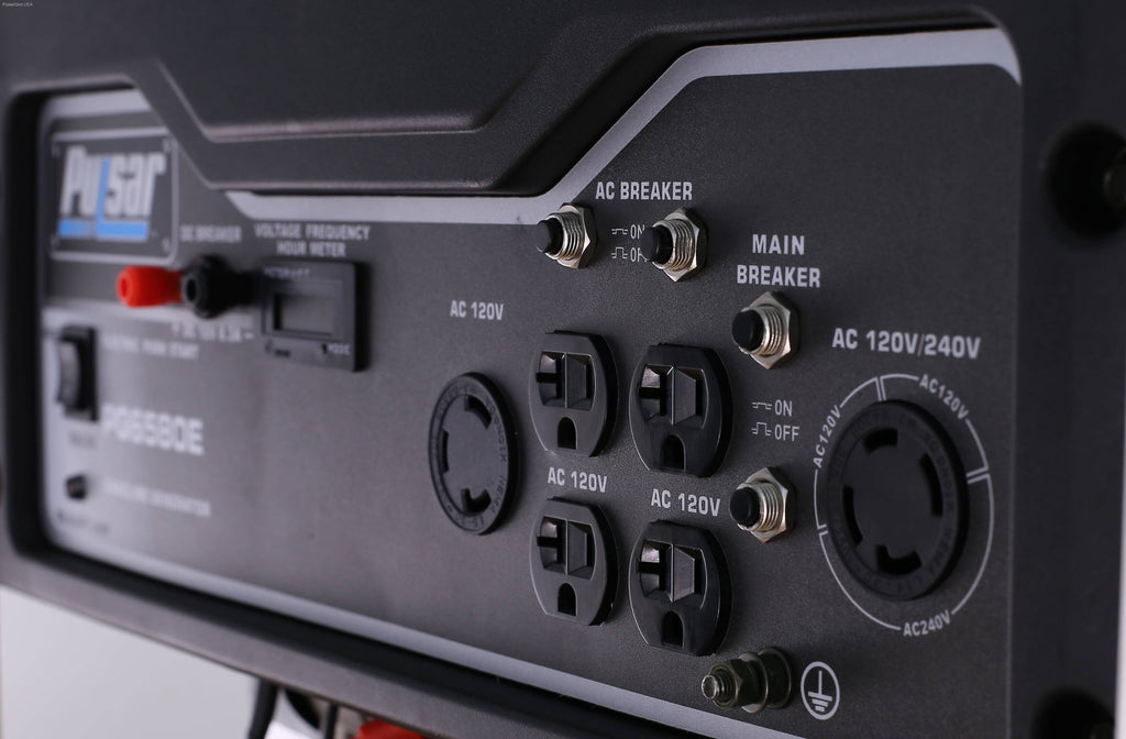 Pulsar PG6580E-6580W Generator RATED 5500W Carb Approved