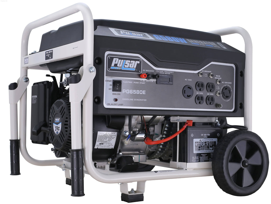 Pulsar PG6580E-6580W Generator RATED 5500W Carb Approved
