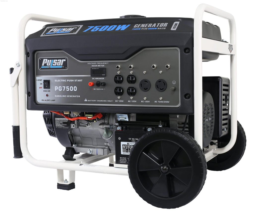Pulsar PG7500-7500W Generator RATED 6000W