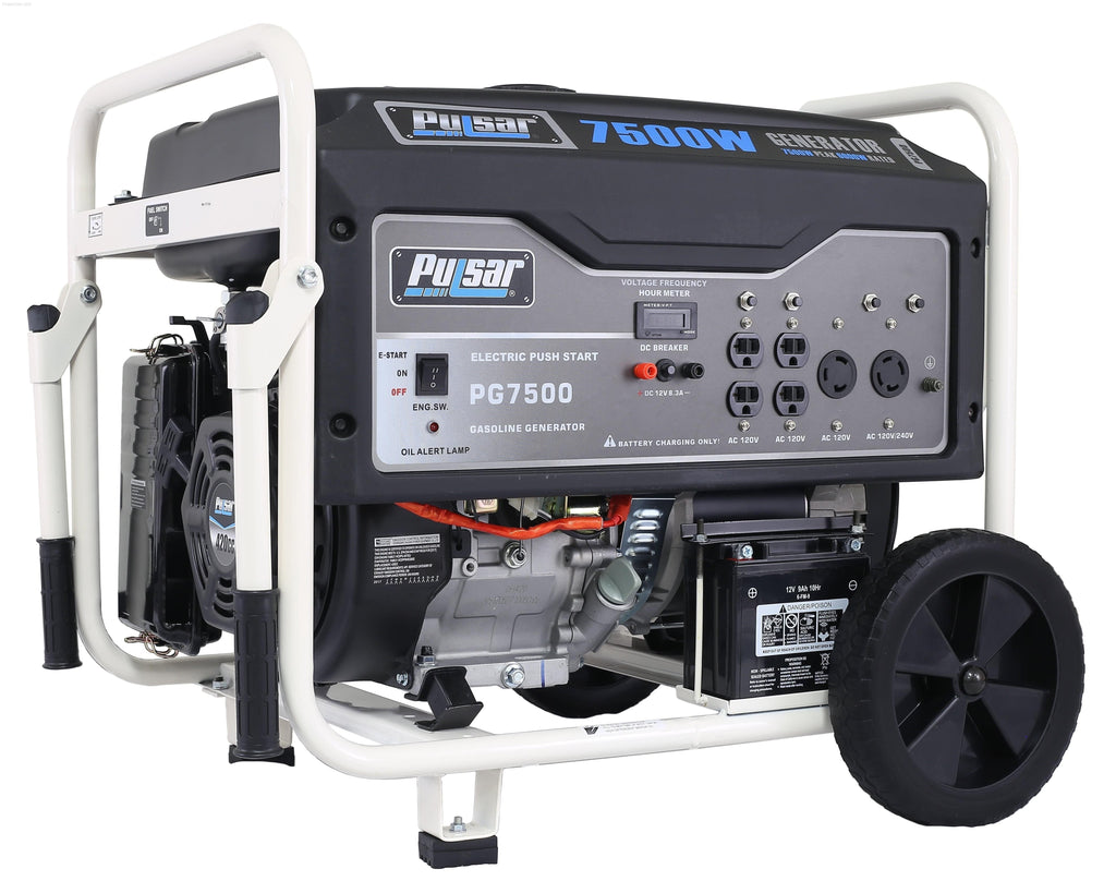 Pulsar PG7500-7500W Generator RATED 6000W