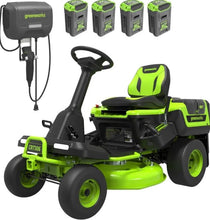 Load image into Gallery viewer, Greenworks 60V 30” CrossoverT Riding Lawn Tractor with 8.0 Ah