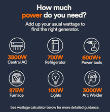 Load image into Gallery viewer, Generac 7706 Gas Powered Portable Generator 49st