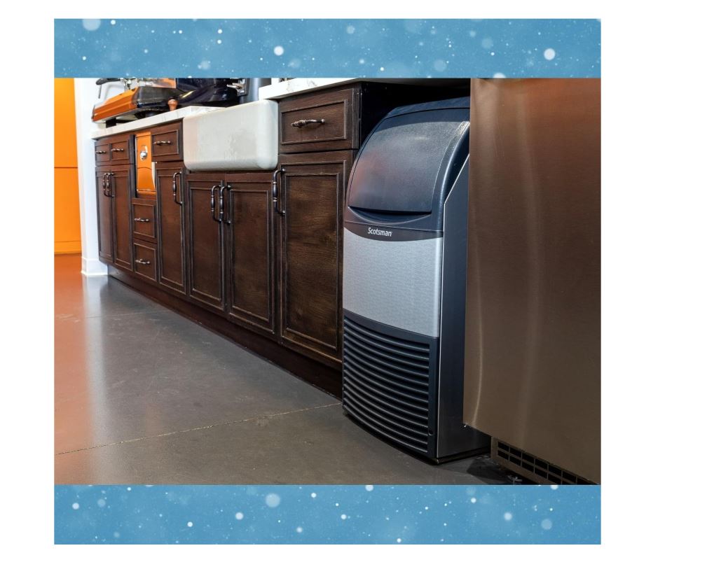 Scotsman Undercounter Nugget Ice 15" Ice Maker - 99 lb/Day, 36 lb Storage Bin