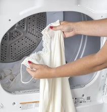 Load image into Gallery viewer, GE® 7.2 cu. ft. Capacity aluminized alloy drum Electric Dryer with Sensor Dry