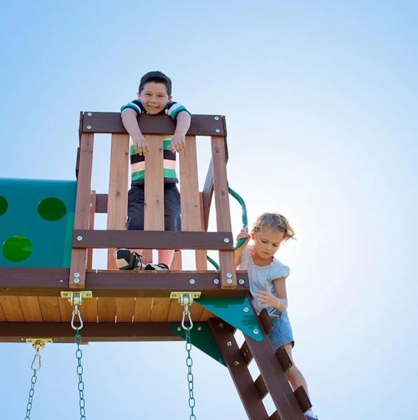 Backyard Discovery Woodridge Elite Swing Set
