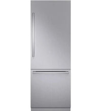 Load image into Gallery viewer, Benchmark® 16.5 Cu. Ft. 30'' Wide Built-in Bottom Freezer Refrigerator with Softclose® Flat Hinge
