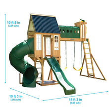 Load image into Gallery viewer, KidKraft Skyway Resort Wooden Swing Set