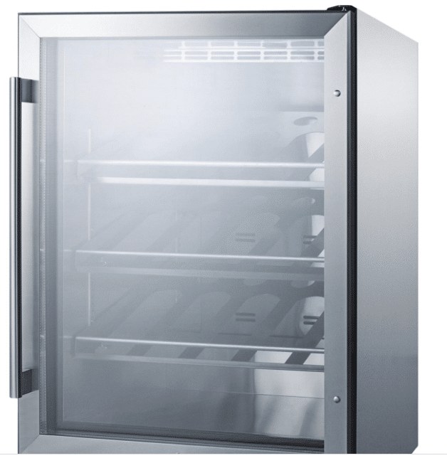 Summit | Commercial 24" Wide Single Zone Outdoor Wine Cellar