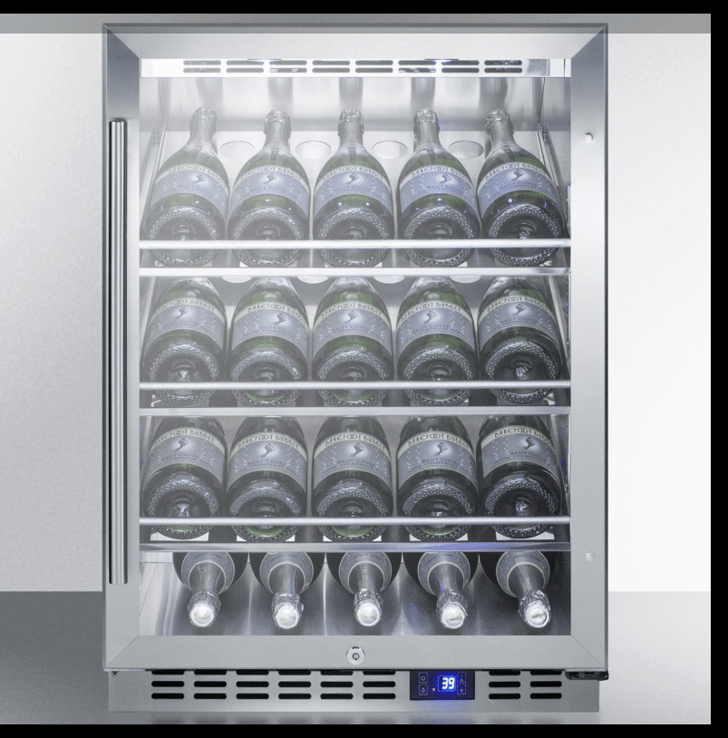 Summit | Commercial 24" Wide Single Zone Outdoor Wine Cellar