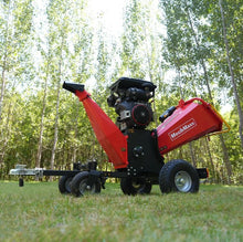 Load image into Gallery viewer, 8 inch ZONSEN E-Start 1000cc 35hp Gas Powered 4 - Wheel Drum Wood Chipper with Taillight , B200