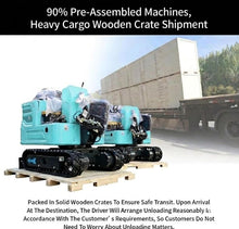 Load image into Gallery viewer, 3100lb Mini Excavator with Kubota—Diesel Engine | Compact Excavator for Digging, Trenching, Farm &amp; Landscaping | EPA Certified Shipping &amp; Unloading Included (90% Assembled+5)