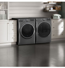 Load image into Gallery viewer, GE® ENERGY STAR® 7.8 cu. ft. Capacity Smart Front Load Electric Dryer with Steam and Sanitize Cycle