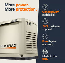 Load image into Gallery viewer, Generac Guardian 14kW Home Generator, Transfer Switch &amp; WiFi Monitoring, Guardian Series