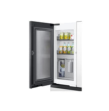 Load image into Gallery viewer, 29 CuFt Smart 4-Door French Door Refrigerator in White Glass with Beverage Center™