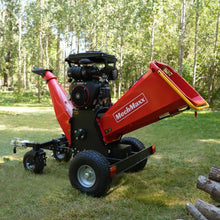 Load image into Gallery viewer, 8 inch ZONSEN E-Start 1000cc 35hp Gas Powered 4 - Wheel Drum Wood Chipper with Taillight , B200