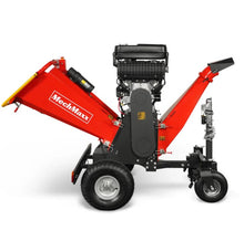 Load image into Gallery viewer, 8 inch ZONSEN E-Start 1000cc 35hp Gas Powered 4 - Wheel Drum Wood Chipper with Taillight , B200