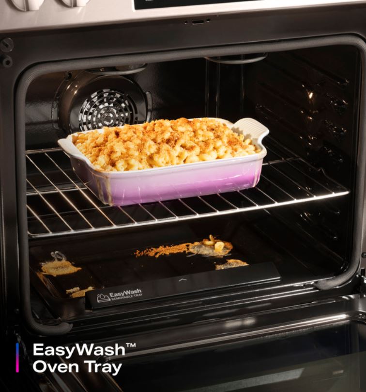 GE Profile™ ENERGY STAR® 30" Smart Slide-In Induction and Convection Range with No Preheat Air Fry and EasyWash™ Oven Tray