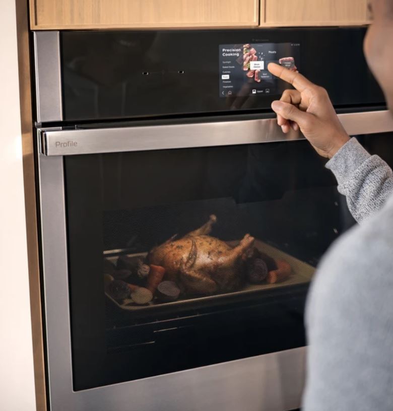 GE Profile™ 27" Smart Built-In Convection Single Wall Oven