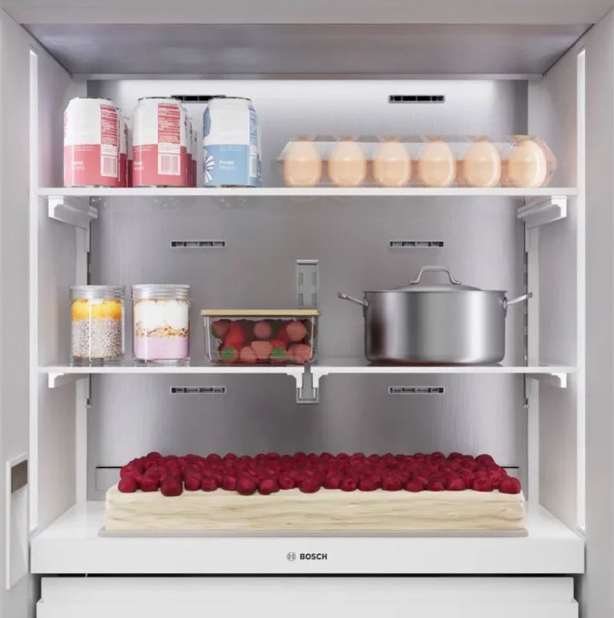 Benchmark® 16.5 Cu. Ft. 30'' Wide Built-in Bottom Freezer Refrigerator with Softclose® Flat Hinge