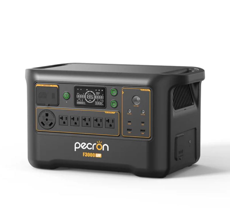 PECRON F3000LFP Portable Power Station 3600W 3072Wh