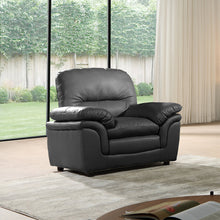 Load image into Gallery viewer, Verona Grey Leather Aire 3+1 Seater Sofa Set Collection