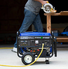 DuroMax XP5500EH 5,500 Watt Portable Dual Fuel Generator