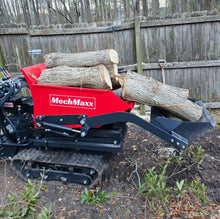Load image into Gallery viewer, 1100lbs Capacity E-Start 10HP 302cc Gas Engine Tracked Dumper Hydraulic Tipping and Lifting with Front Shovel