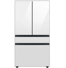 Load image into Gallery viewer, 29 CuFt Smart 4-Door French Door Refrigerator in White Glass with Beverage Center™