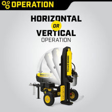 Load image into Gallery viewer, Champion Power Equipment 37-Ton Horizontal/Vertical Full Beam Gas Log Splitter with Auto Return