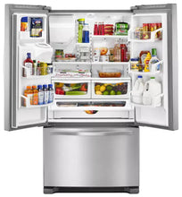 Load image into Gallery viewer, Whirlpool 36-inch Wide French Door Refrigerator - 25 cu. ft.