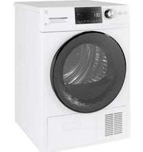 Load image into Gallery viewer, GE® ENERGY STAR® 24" 4.1 Cu.Ft. Front Load Ventless Condenser Electric Dryer with Stainless Steel Basket