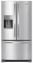 Load image into Gallery viewer, Whirlpool 36-inch Wide French Door Refrigerator - 25 cu. ft.