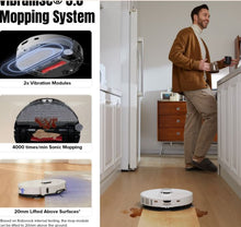 Load image into Gallery viewer, Roborock S8 MaxV Ultra Robot Vacuum &amp; Mop for Pet Hair with 8-in-1 RockDock Ultra, Reactive AI 2.0, 10,000Pa - White