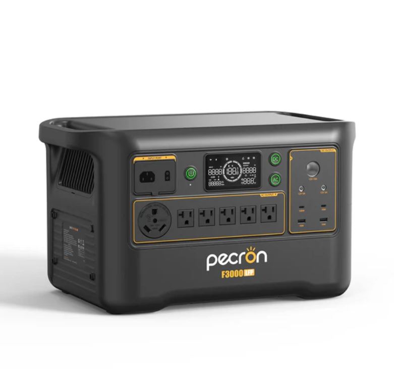 PECRON F3000LFP Portable Power Station 3600W 3072Wh
