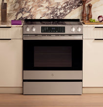 Load image into Gallery viewer, GE Profile™ ENERGY STAR® 30" Smart Slide-In Induction and Convection Range with No Preheat Air Fry and EasyWash™ Oven Tray