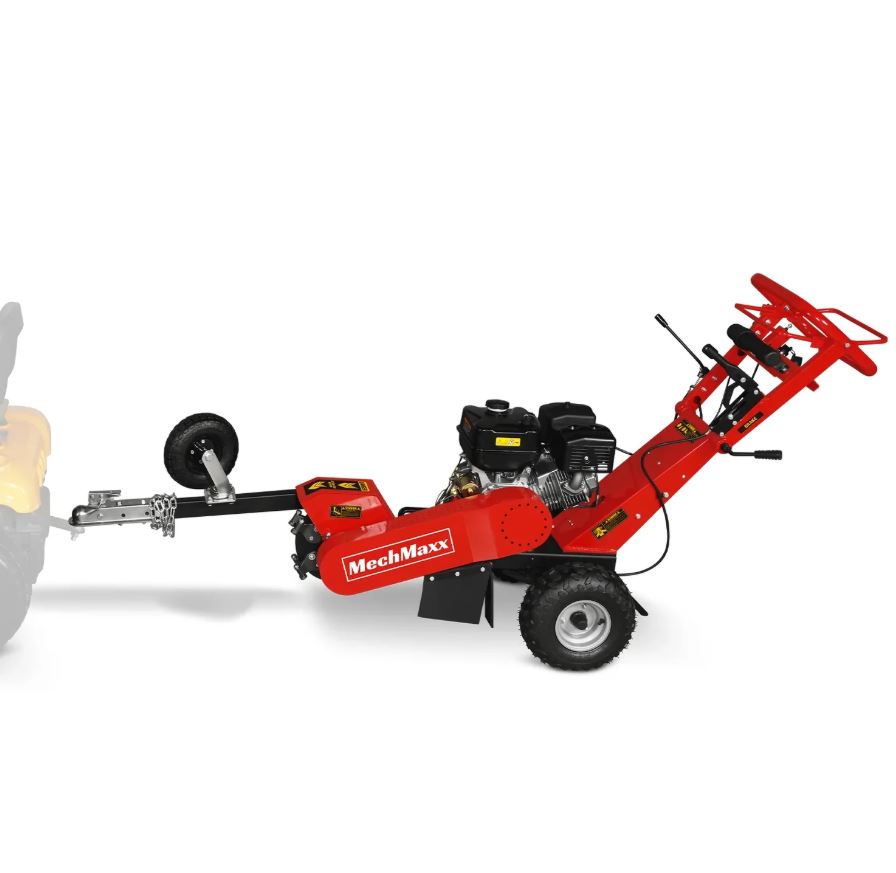 MechMaxx 15 inch 15HP 420cc DUCAR E-Start Stump Grinder with Tow Bar, SG380